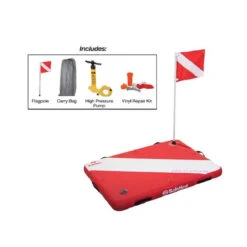 48" Inflatable Solstice Dive Platform -Pool Safe Pro 32434. 52735.1667582095