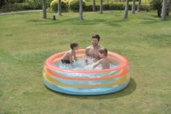 6.5' Inflatable Multi Color 3 Ring Transparent Swimming Pool -Pool Safe Pro 5quufdgqozx3nwkkjgv3bom9eqnaa7jc 90896.1667586144
