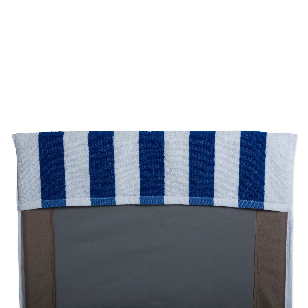 82" Blue And White Stripe With Top Fitted Pocket Beach Towel 5 82" Blue And White Stripe With Top Fitted Pocket Beach Towel - Image 3