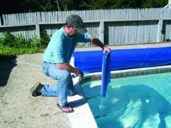 43.75" Blue Cover Catch Swimming Pool Solar Cover Accessory -Pool Safe Pro 8kyhghn2hu55ocr8eu9vdk091zbjxjfk 57314.1667643146