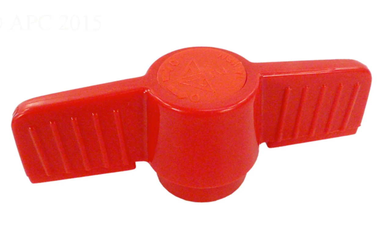 Red Orange Pvc Handle For 1.5 Inches HIMP Ball Valve 5 Red Orange Pvc Handle For 1.5 Inches HIMP Ball Valve - Image 3