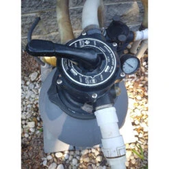 8.25” Black 6 – Way Pool Valve With Clamp Flange -Pool Safe Pro dbay20prtm12l 2 76903.1667487507