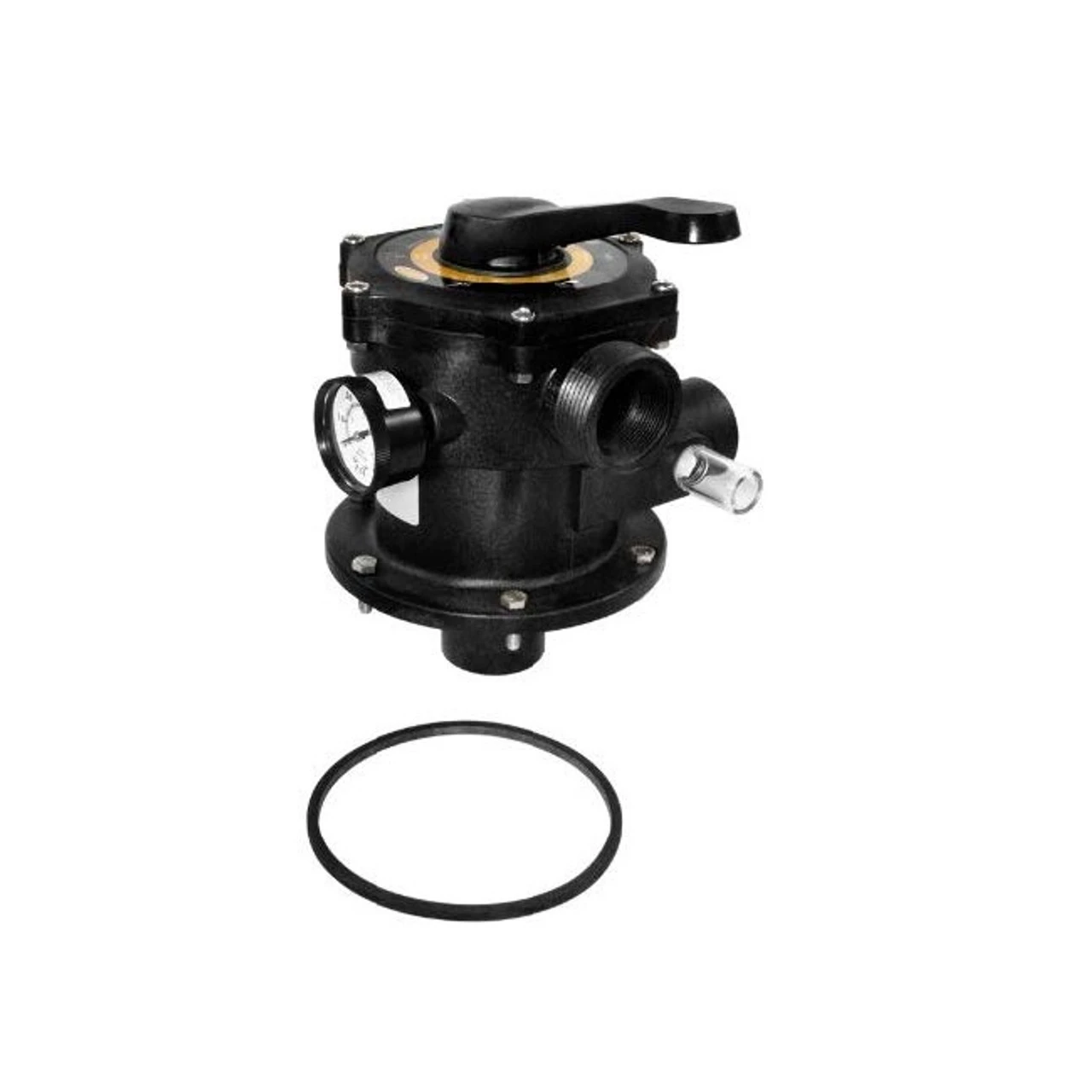 Black And Yellow Sand Filter DVK-7 Valve Kit 3 Black And Yellow Sand Filter DVK-7 Valve Kit