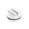 1.5" White Raised Winter Plug MPT With O-Ring 2 1.5" White Raised Winter Plug MPT With O-Ring -Pool Safe Pro dbay apc1022c 57963.1667610904