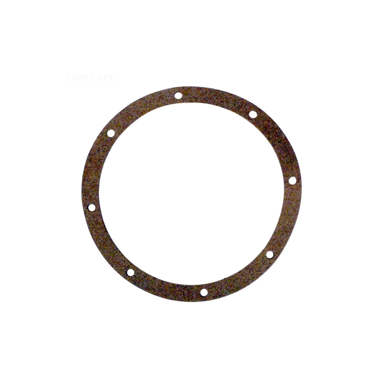 Black APC APCG3017 Round Vinyl Main Drain Paper Gasket 3 Black APC APCG3017 Round Vinyl Main Drain Paper Gasket