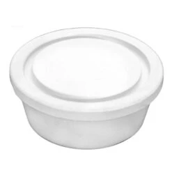 1.9" White Rubber Bumper For Residential Ladder