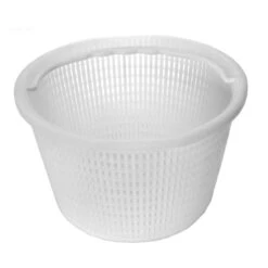 White Plastic Basket With Hanger For Concrete Skimmer