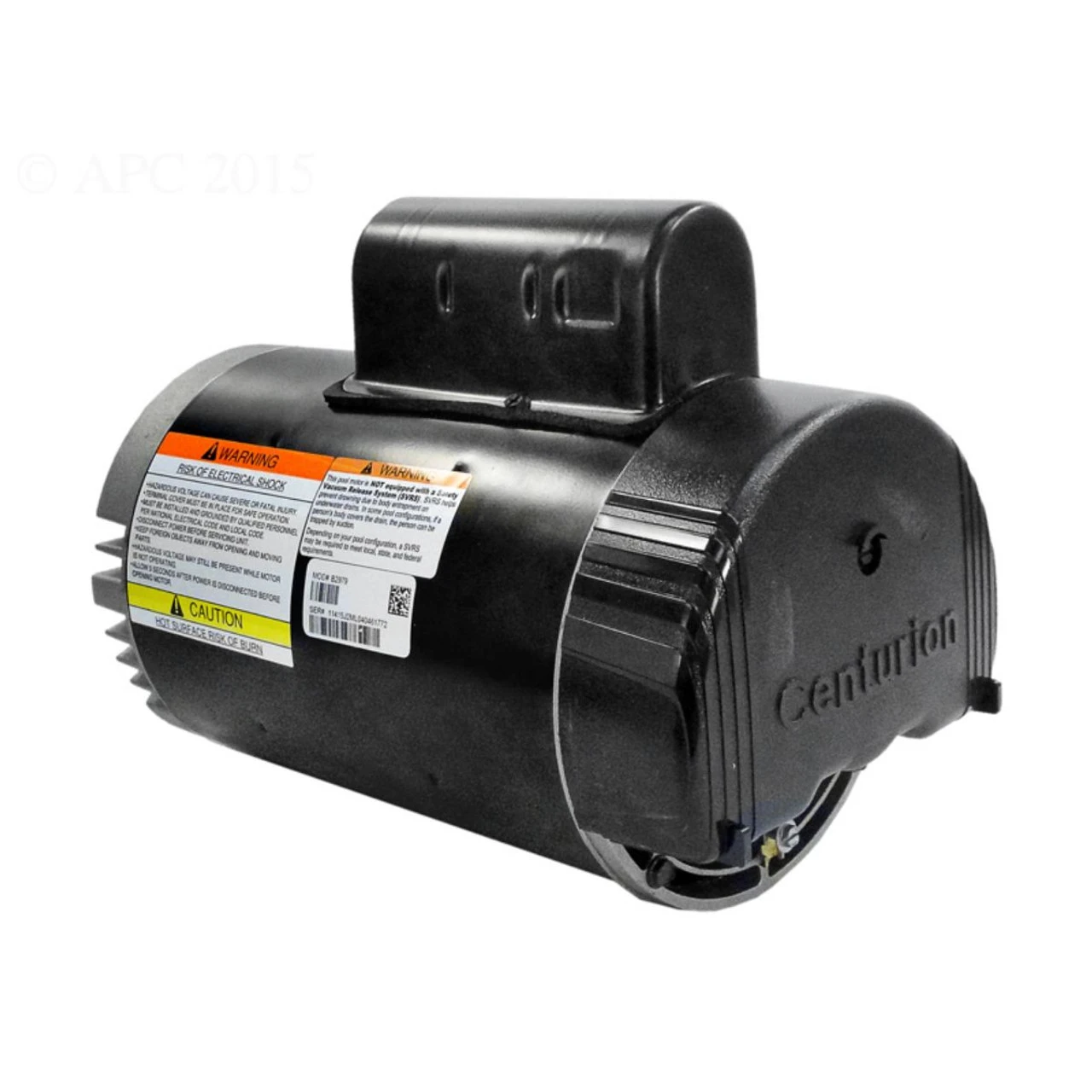 2 To 0.25 HP C-Face Full Rated Pool Pump Motor, 1.20 SF 5 2 To 0.25 HP C-Face Full Rated Pool Pump Motor, 1.20 SF - Image 3