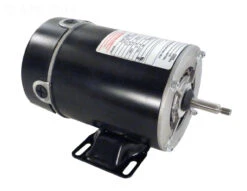 0.5 HP Black And Silver Single Speed Round Flange Pool Motor