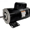 3 HP Black Thru-Bolt Dual Speed Round Flange Pool Motor