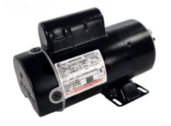 3 HP Black Thru-Bolt Dual Speed Round Flange Pool Motor -Pool Safe Pro dbay bn62 3 24953.1667671215