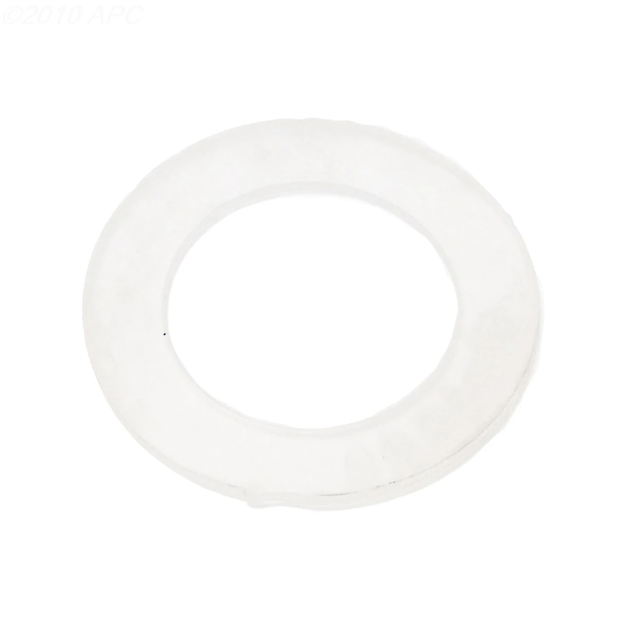 Round White Micro Jet Wall Fitting Gasket 3 Round White Micro Jet Wall Fitting Gasket