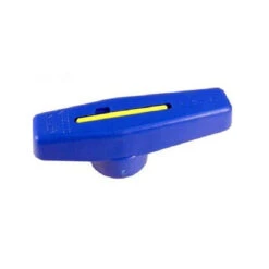 Blue Ball Valve Handle
