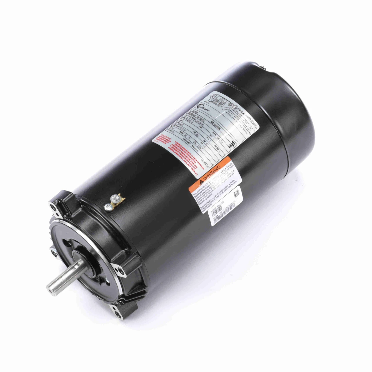 1 HP Black And Silver Key Shaft Pool Pump Motor, 1.5 SF 3 1 HP Black And Silver Key Shaft Pool Pump Motor, 1.5 SF