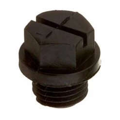 Black Hayward Pipe Plug With Gasket Replacement For Select Pumps