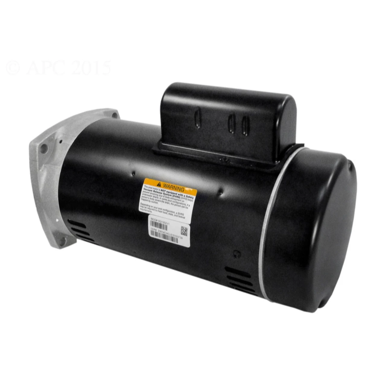 0.75 HP Black And Silver Threaded Shaft Full Rate Single Speed Pool Pump Motor, 1.65 SF 4 0.75 HP Black And Silver Threaded Shaft Full Rate Single Speed Pool Pump Motor, 1.65 SF - Image 2
