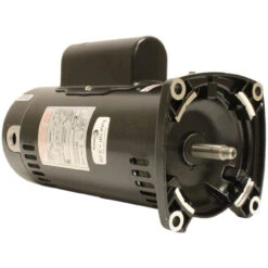 2 HP Square Flange Threaded Shaft Horizontal Pool Pump Motor, 1.1 SF