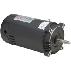 0.75 HP C Face Threaded Shaft Horizontal Single Phase Pool Pump Motor, 1 SF