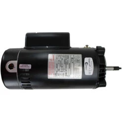2 HP C Face Threaded Shaft Horizontal Pool Pump Motor, 1.1 SF -Pool Safe Pro dbay ust1202 3 07696.1667661346