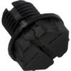 Black 3/8 Plug-in Air Relief