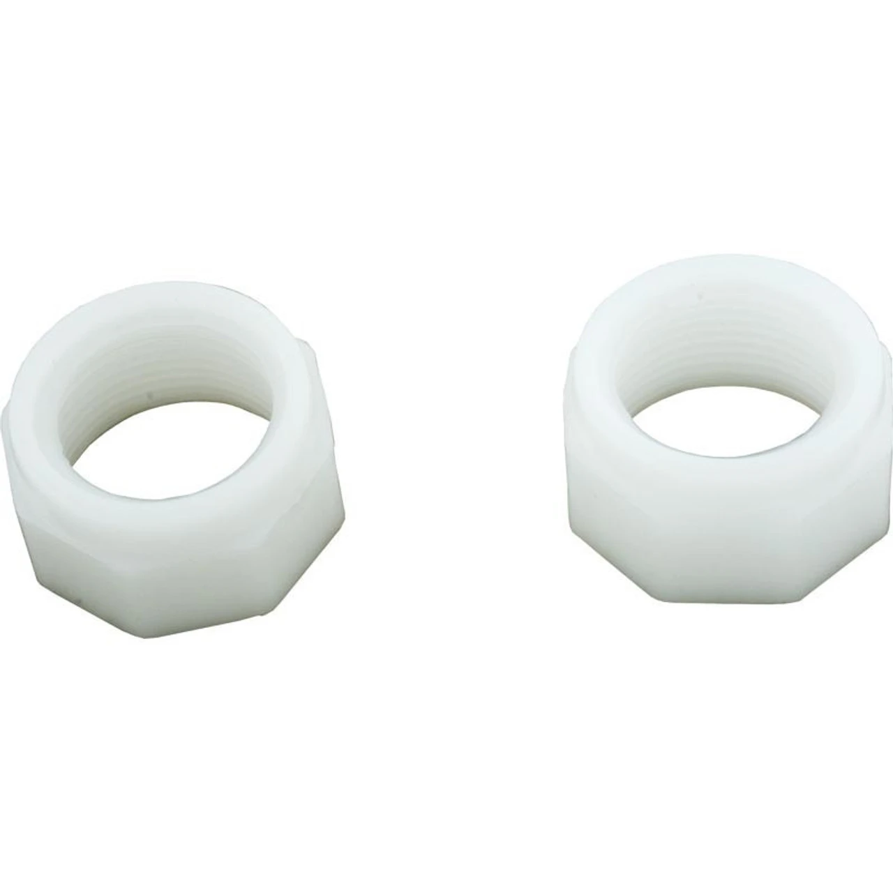 Set Of 2 Plastic Feed Hose Mender Nut Replacement Automatic Pool Cleaner 2" 3 Set Of 2 Plastic Feed Hose Mender Nut Replacement Automatic Pool Cleaner 2"