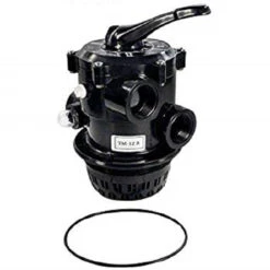Black Waterway Sand Filter – 7 Position Top Mount Sand Backwash Valve With Split-Nut 2002