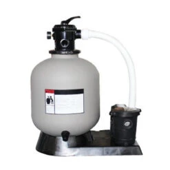 2.0 HP Sand Filter Combo With Pump Pressure For Above Ground Pools, 22-Inch