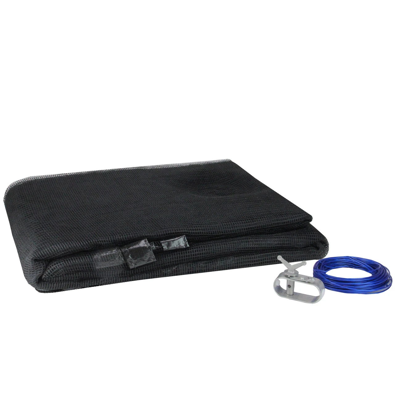 Black Deluxe Above Ground Swimming Pool Closing Leaf Net Cover 18' 4 Black Deluxe Above Ground Swimming Pool Closing Leaf Net Cover 18' - Image 2