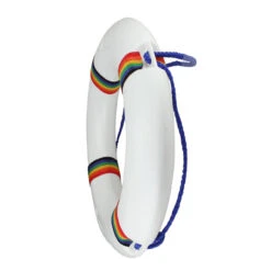 21" White And Blue Swimming Pool Safety Ring Buoy -Pool Safe Pro northlight ew36781 3 17194.1667534091