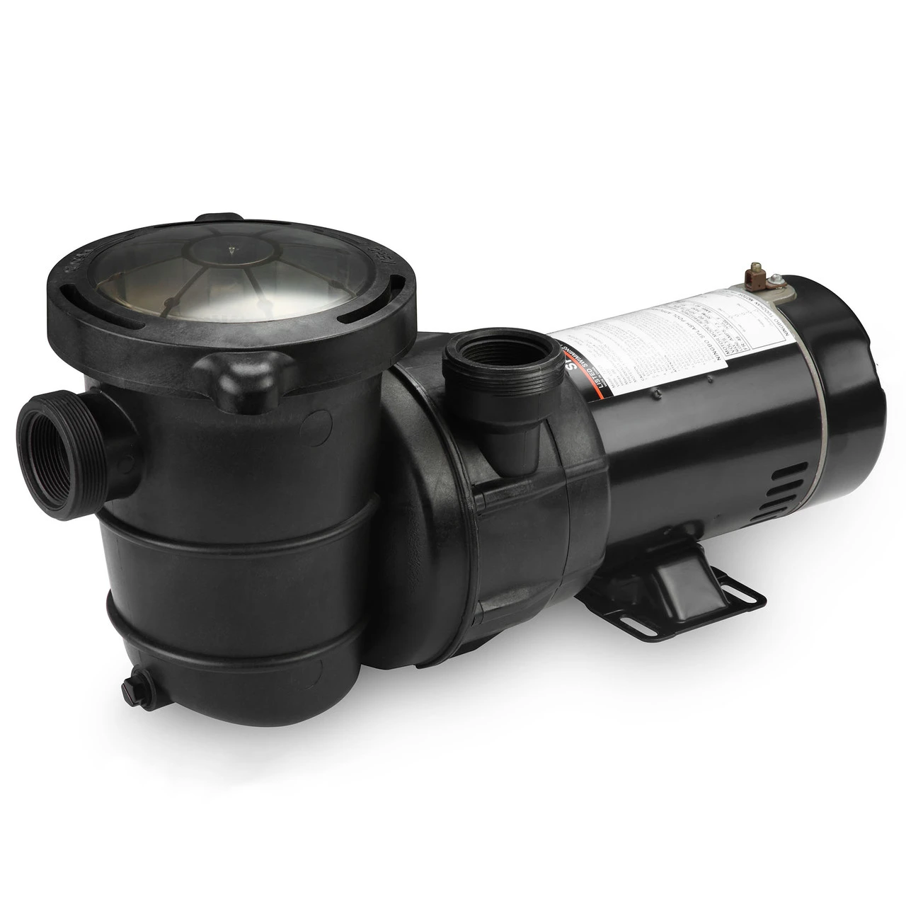 Self-Priming Above-Ground Swimming Pool Pump, 0.75 HP 3 Self-Priming Above-Ground Swimming Pool Pump, 0.75 HP