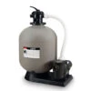24-Inch Above Ground Swimming Pool Sand Filter System With 1.5 HP Pump -Pool Safe Pro northlight pa91825 updated 46351.1667575207