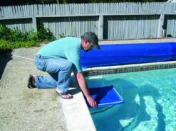 43.75" Blue Cover Catch Swimming Pool Solar Cover Accessory -Pool Safe Pro pjewm4mqqvqtzn1oovfk5ybmtkz4kkhf 65265.1667643146