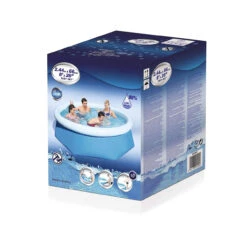 8ft Round Inflatable Easy Set Kids Swimming Pool With Filter Pump -Pool Safe Pro pool20central20ym57265 3 80826.1667642695