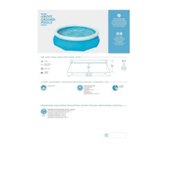 10ft Round Inflatable Easy Set Kids Swimming Pool With Filter Pump 13 10ft Round Inflatable Easy Set Kids Swimming Pool With Filter Pump -Pool Safe Pro pool20central20ym57266 5 09203.1667512766