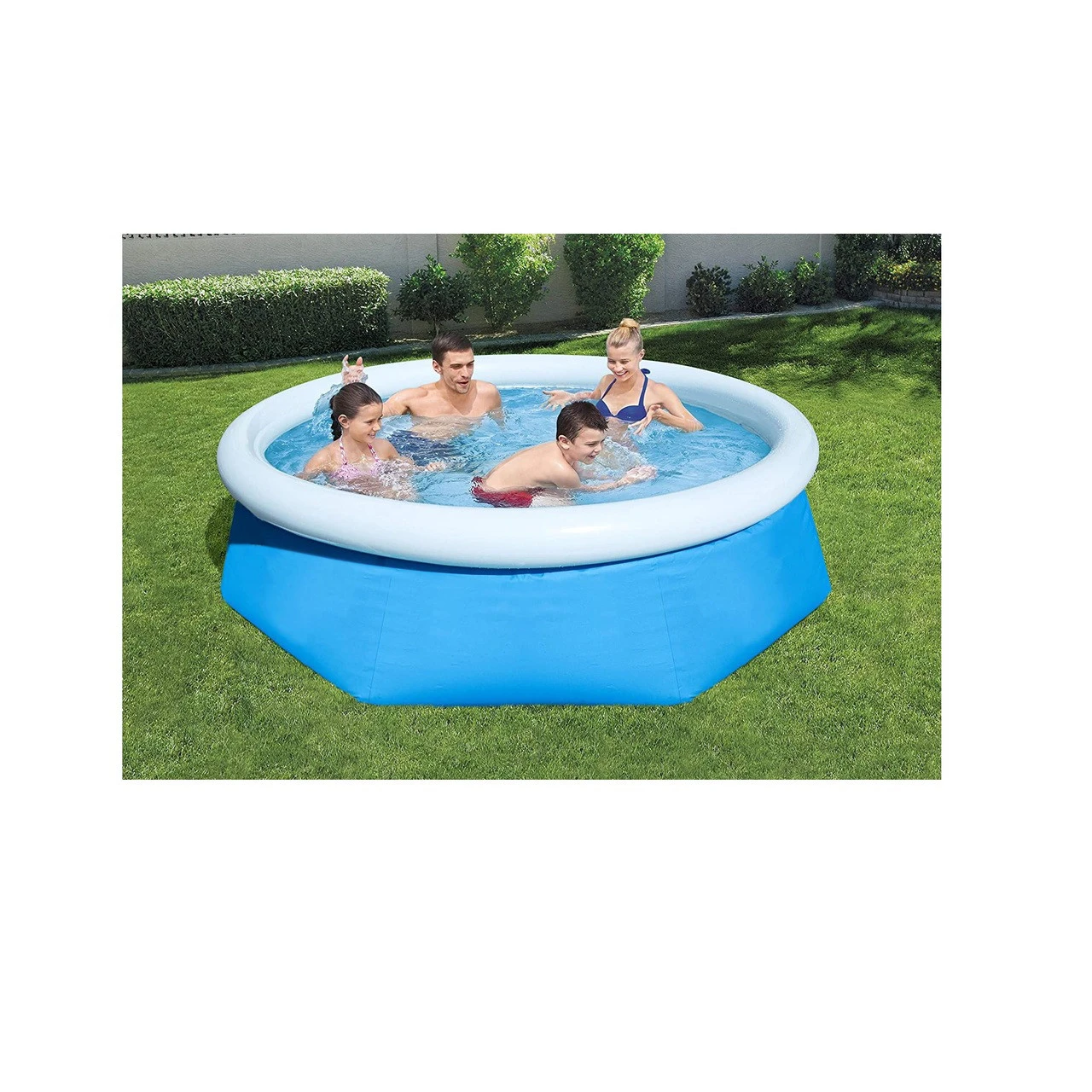 10ft Round Inflatable Easy Set Kids Swimming Pool With Filter Pump 4 10ft Round Inflatable Easy Set Kids Swimming Pool With Filter Pump - Image 2