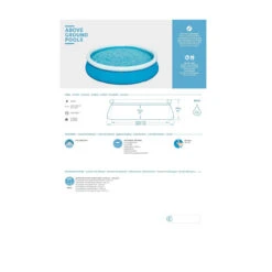 12ft Round Inflatable Easy Set Kids Swimming Pool With Filter Pump -Pool Safe Pro pool20central20ym57273 5 62920.1667521793