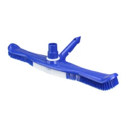 20" Blue Swimming Pool Vacuum Brush Head With Swivel