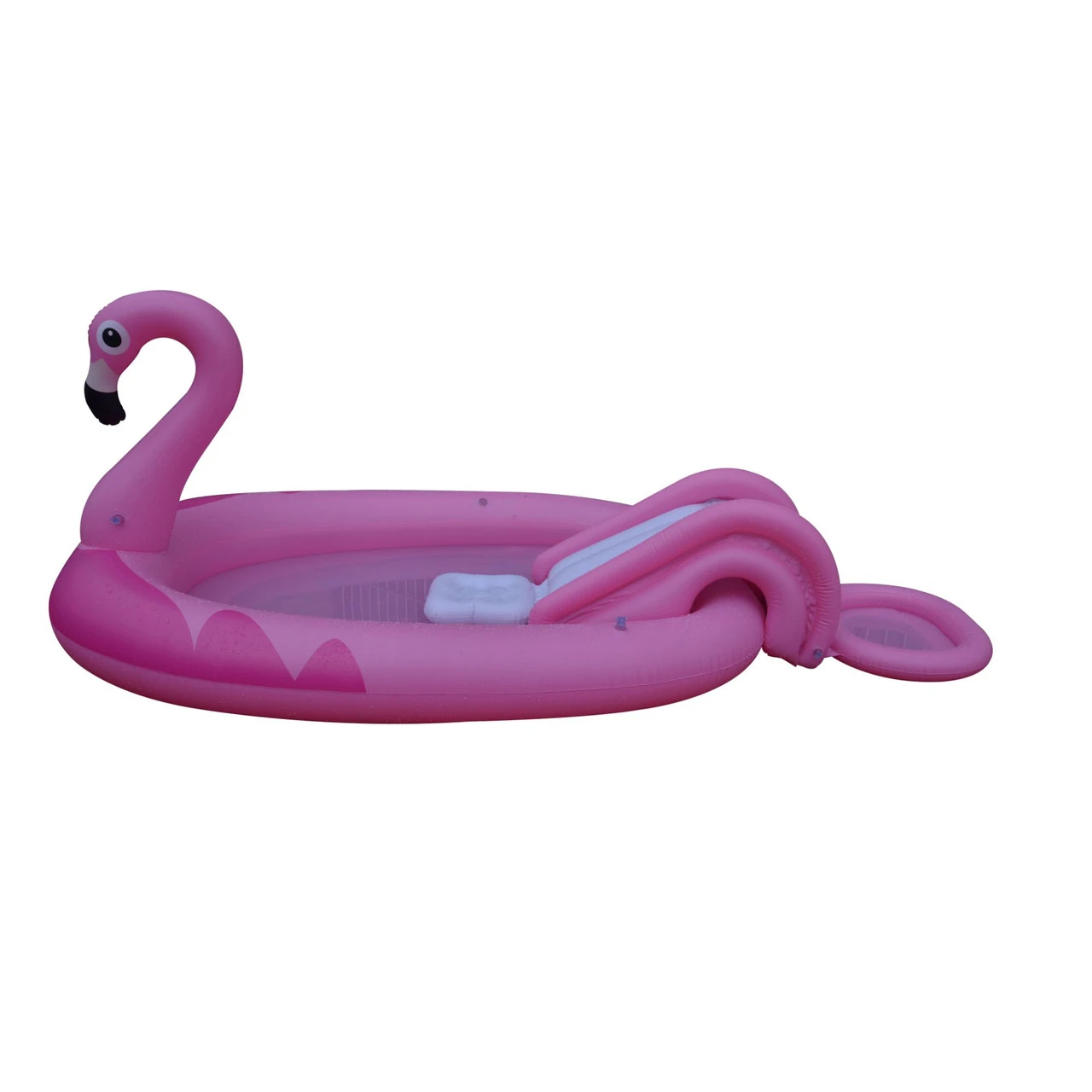 83" Inflatable Pink Flamingo Kiddie Pool With Sprayer 8 83" Inflatable Pink Flamingo Kiddie Pool With Sprayer - Image 6
