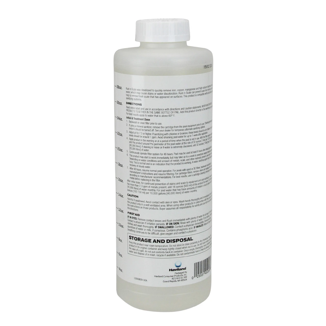 1 Qt - Haviland Durachlor Trouble Shooter Rust-N-Scale Remover 4 1 Qt - Haviland Durachlor Trouble Shooter Rust-N-Scale Remover - Image 2