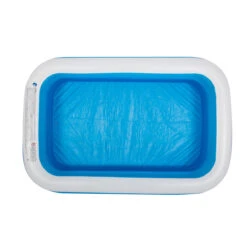8.5' Blue And White Inflatable Rectangular Swimming Pool -Pool Safe Pro poolcentral jl 10291 04 51182.1686006406