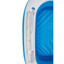 8.5' Blue And White Inflatable Rectangular Swimming Pool -Pool Safe Pro poolcentral jl 10291 05 08586.1686006407