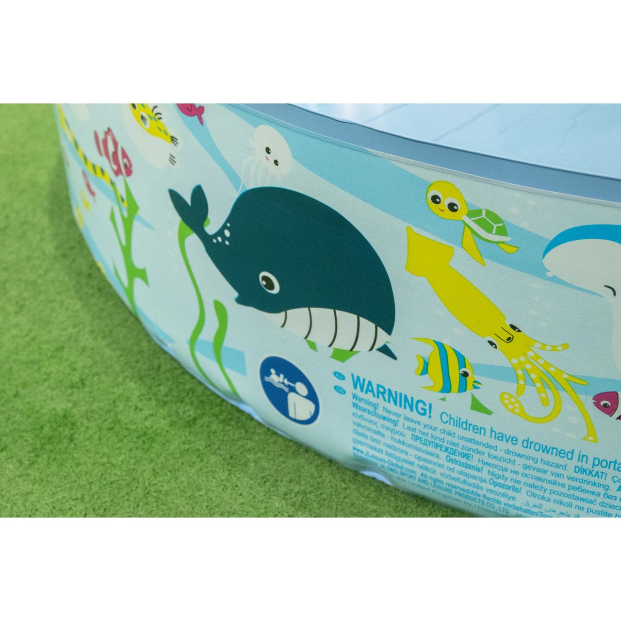 47" Sealife Rigid Wall Above Ground Children's Swimming Pool 10 47" Sealife Rigid Wall Above Ground Children's Swimming Pool - Image 8