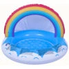 37" Inflatable Rainbow Canopy Baby Swimming Pool 2 37" Inflatable Rainbow Canopy Baby Swimming Pool -Pool Safe Pro poolcentral jl 57155 01 52483.1685920520