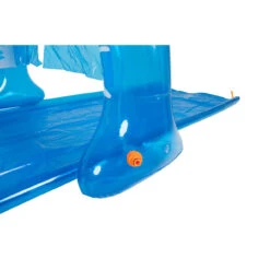 16' Blue And White Inflatable Ice Breaker Lawn Water Slide -Pool Safe Pro poolcentral jl 97205 07 87813.1686006574