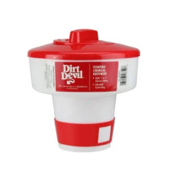 7" Red Dirt Devil Floating Swimming Pool Chlorine Dispenser
