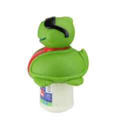 11.5" Green Turtle With Sunglasses Floating Pool Chlorine Dispenser -Pool Safe Pro poolcentral mj20600220turtle 1 52210.1667580458