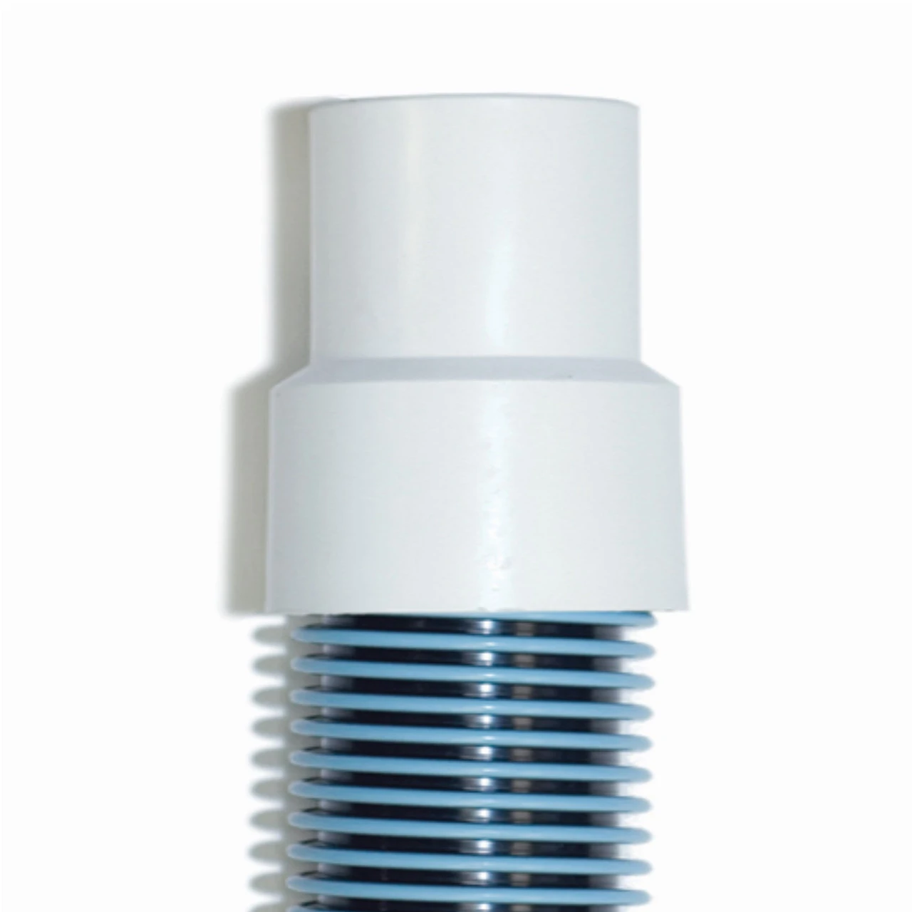 Blue And White Hydro Tools Spiral Wound Vacuum Swimming Pool Hose 30' X 1.5" 4 Blue And White Hydro Tools Spiral Wound Vacuum Swimming Pool Hose 30' X 1.5" - Image 2