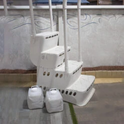 11" HydroTools Transparent Chemical Resistant Pool Ladder Weight Anchor Bag -Pool Safe Pro swim2087935 5 styled 40786.1683064786