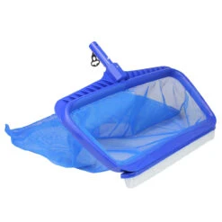 Blue Professional Deep Bag Swimming Pool Skimmer Rake And Brush Combo -Pool Safe Pro swim 8041 03 86362.1667531305