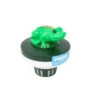 7.5-Inch Green And Black Frog Floating Swimming Pool Chlorine Dispenser -Pool Safe Pro swim 8710 1 38655.1667517227